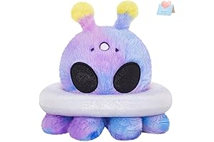 Galactic Enigma: Purple Alien Stuffy