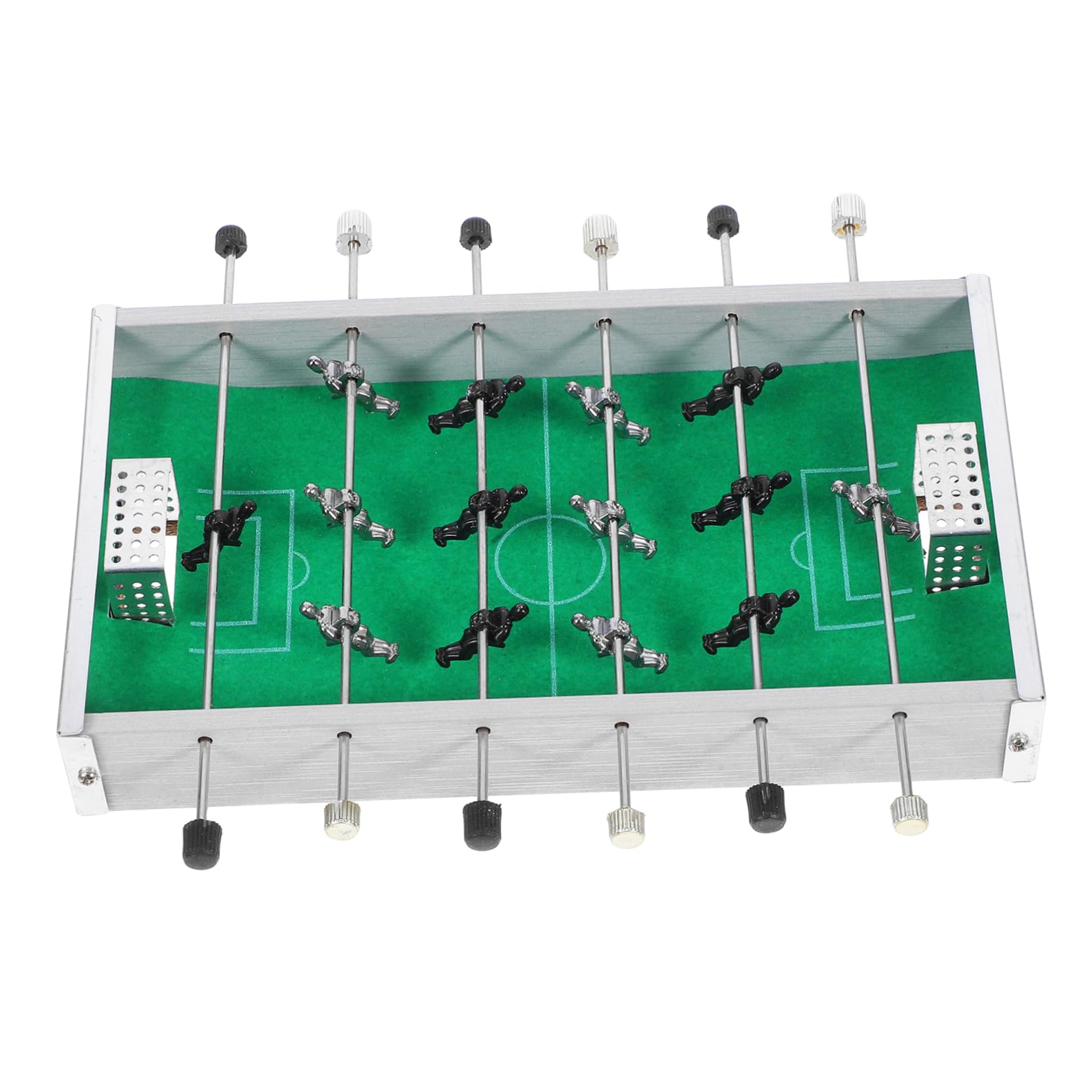 Totority Soccer Game Foosball Machine Mini Football Table Easy to Transport for Boys and Girls