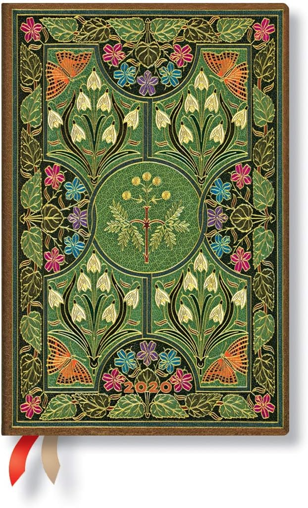 Paperblanks 2020 Diary Poetry in Bloom Mini Week-to-View 12 Month Planner