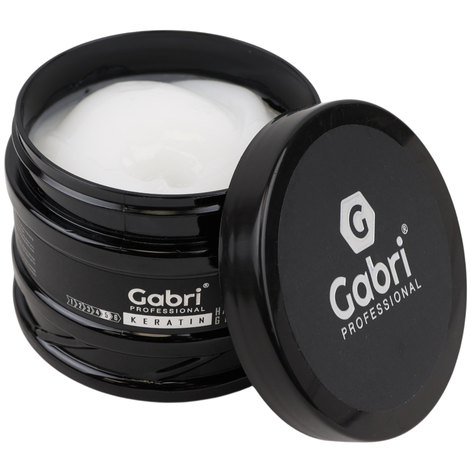 Gabri Hair Styling Gel, Firm Hold Styling Hair Gels, High Gloss, Anti-Frizz Effect, Edge Control - Image 2