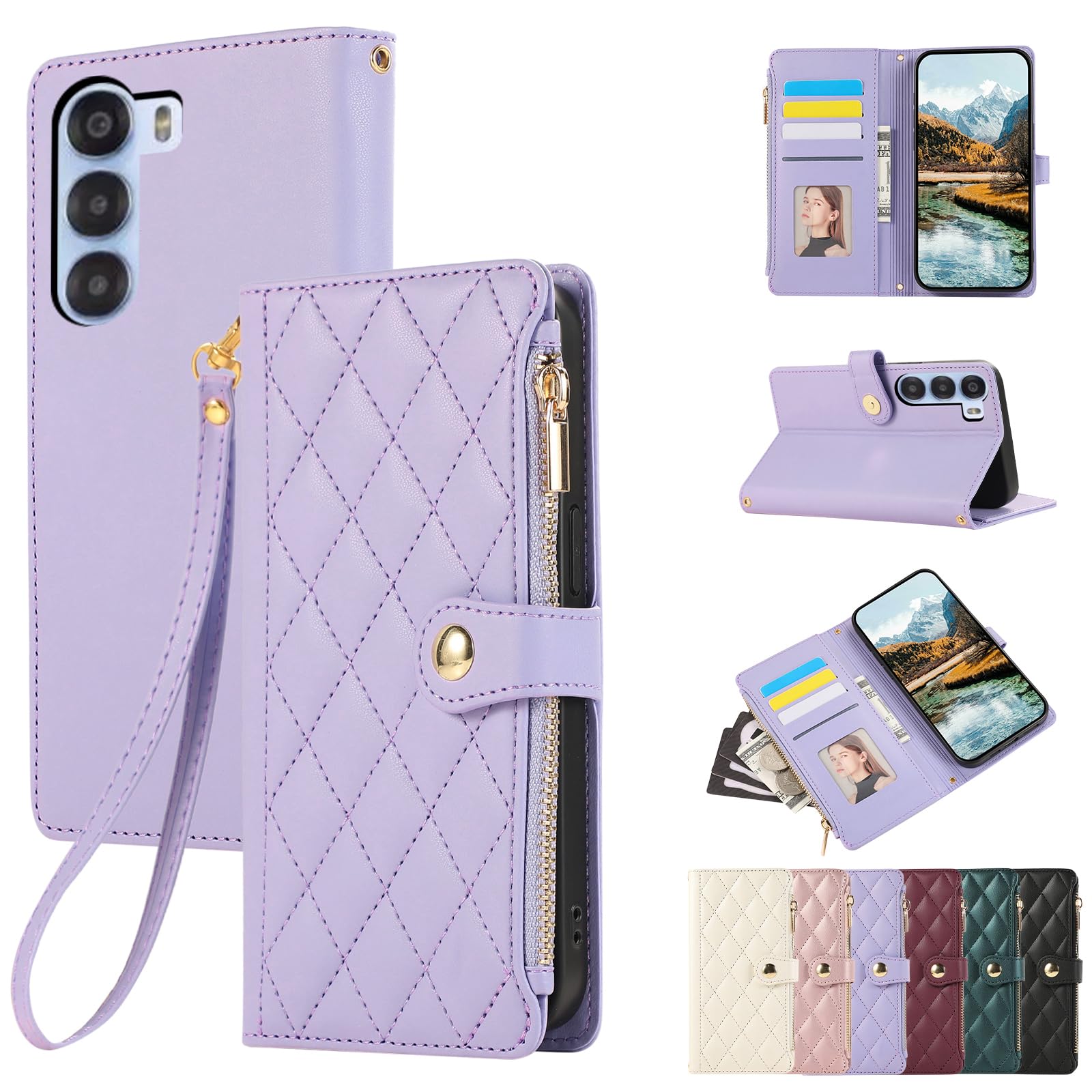 Amazon.co.jp: Rosbtib Nubia S 5G ケース 手帳型 A403ZT ケース 財布