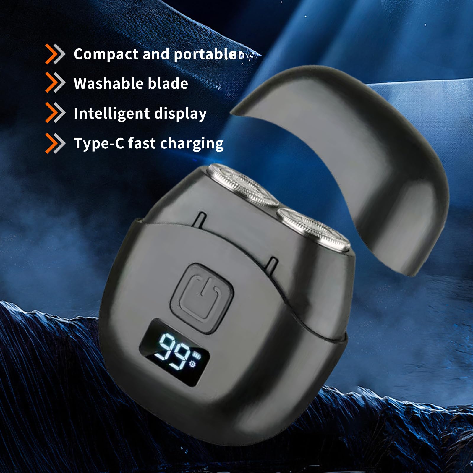 Mine Electric Razor Snapklik.com : Mini Electric Razor For Men, Portable Shaver
