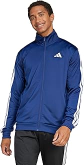 mens Essentials Warm-up 3-stripes Track Top
