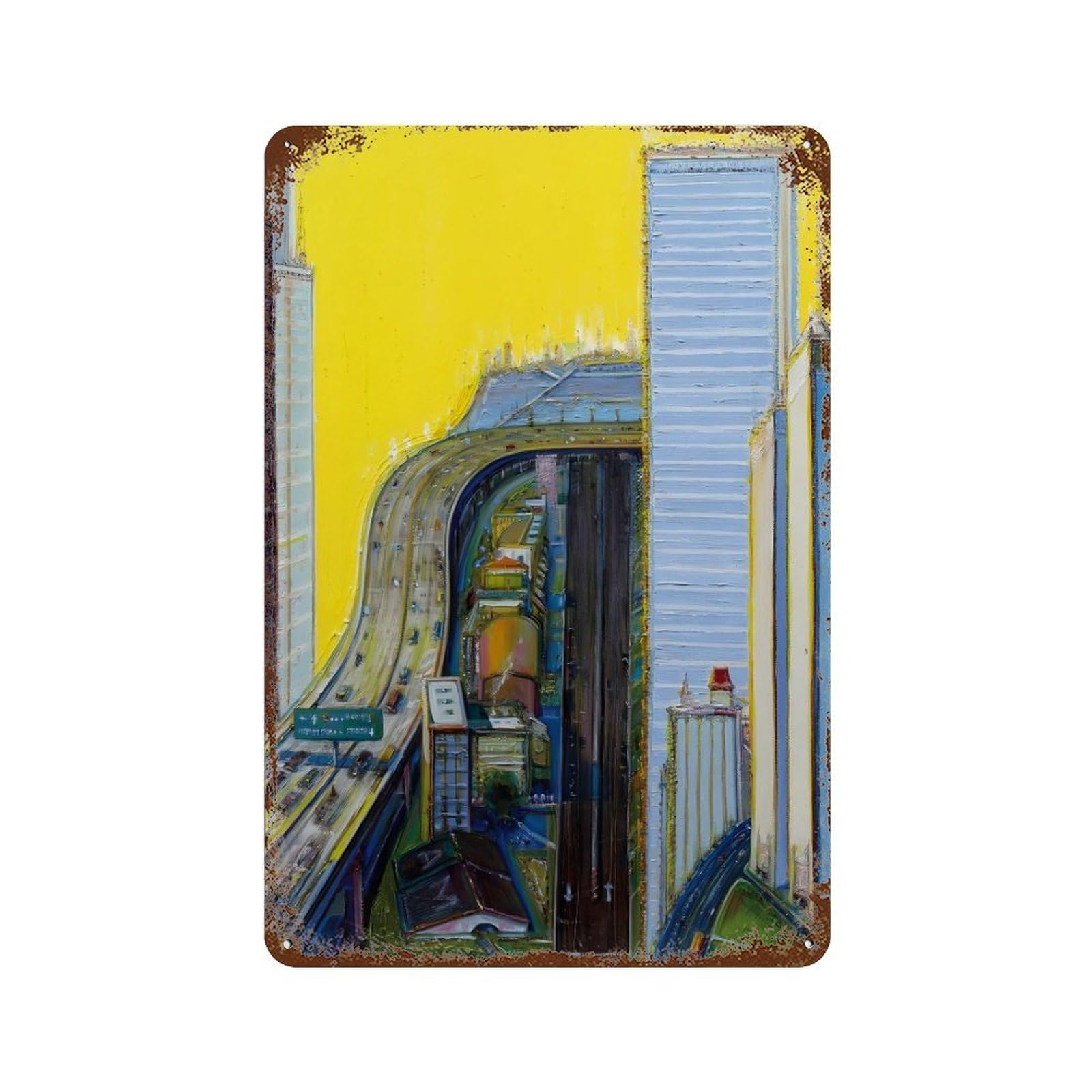 xiaoxiaoshen Wayne Thiebaud Pop (46) Wall Decor Art Metal Tin Poster Modern Home Decor Art Home Bar Shop Decorations Vintage Sign 30x20cm