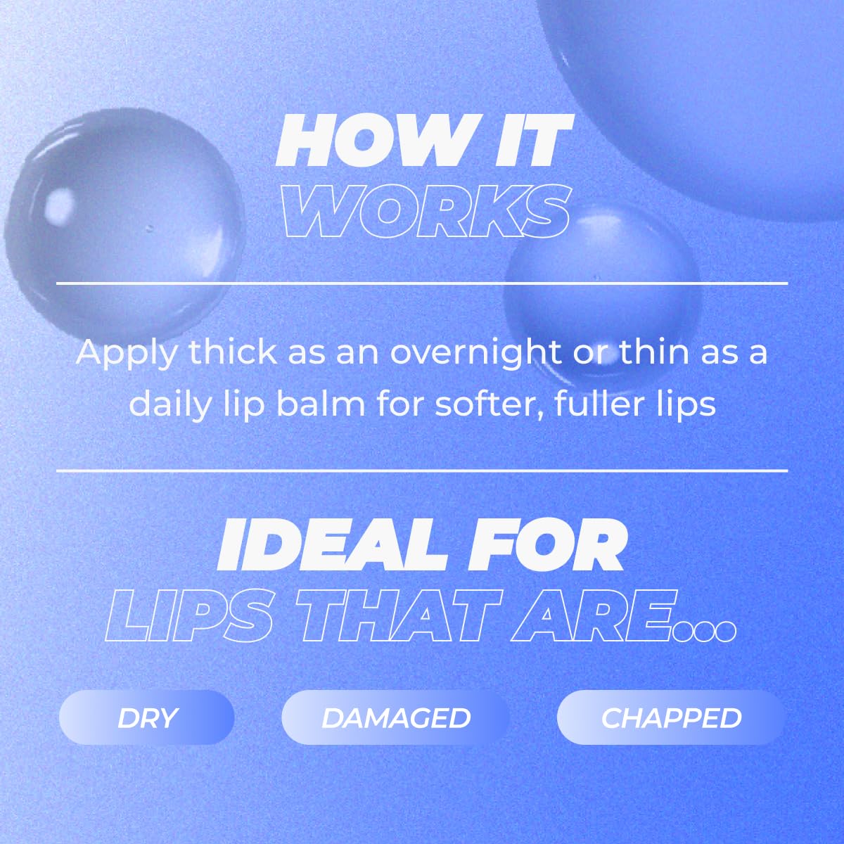 Vitamasques Lip Butter Balm Vanilla Creme, Korean Lip Balm - Peptide Lip Treatment - Lip Balm Hydrating - Light Tinted Lip balm - Made in Korea - 0.33 fl.oz