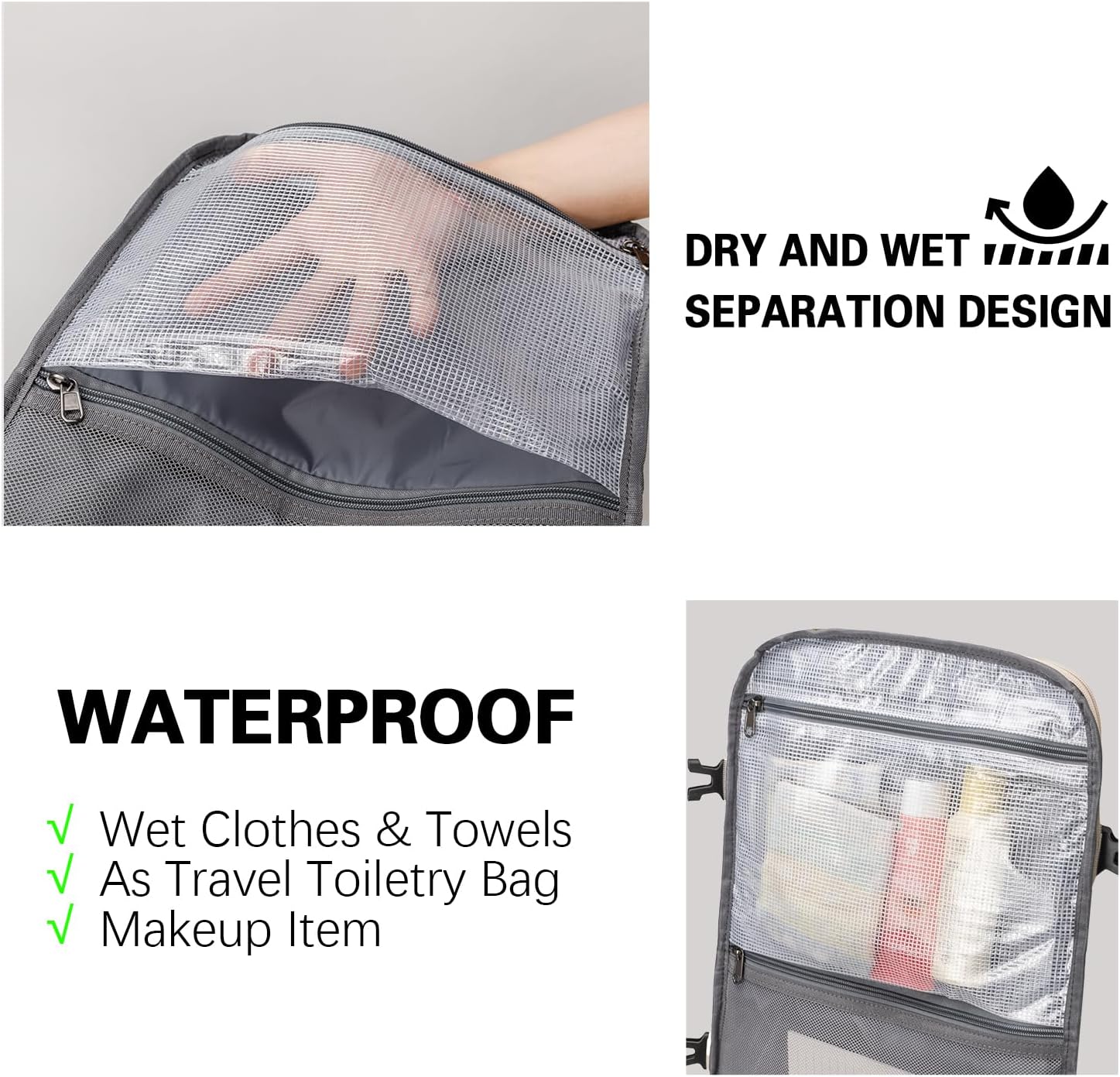 MOLNIA Travel Backpack, 17.3 Inch Large Laptop Backpack Carry On Backpack Waterproof, as Personal Item Flight Approved College Backpack Convertible Backpack for Men & Women… - Image 5