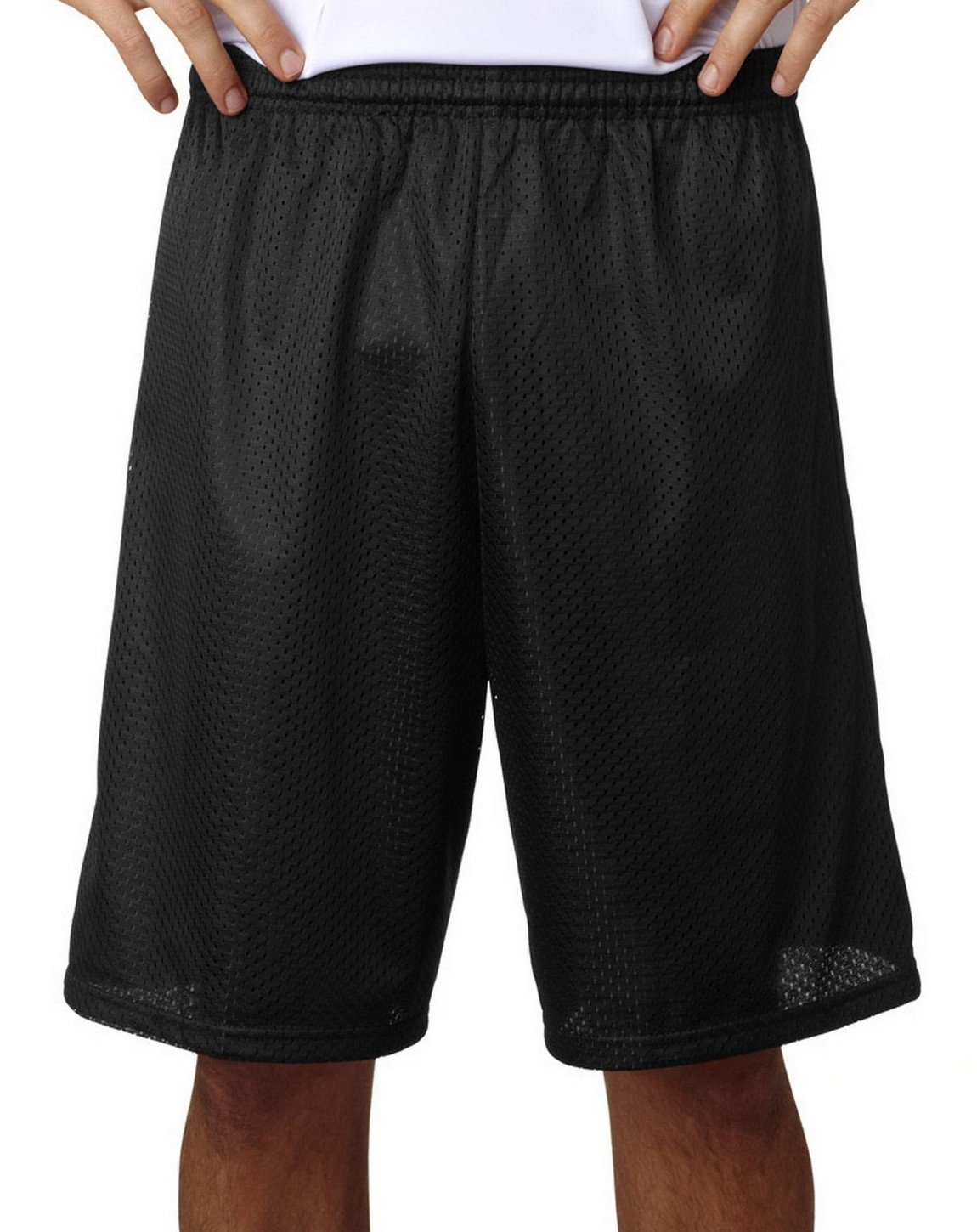 A49" Lined Tricot Mesh Shorts