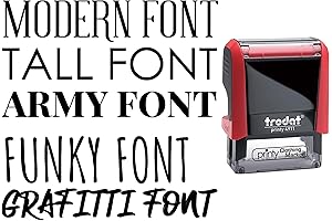 Personalized Fabric Stamp for Clothes: Camp-Ready Ink Dye-Free Name Stamp