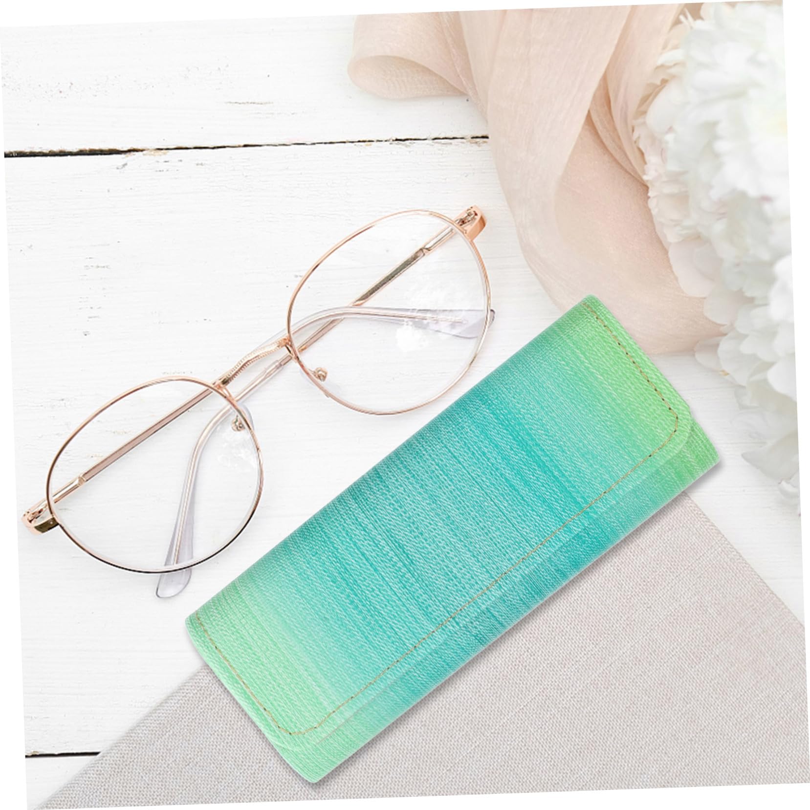 Beavorty Scatola Porta Occhiali Sacchetto Per Occhio Astuccio Per Occhiali Protezione Caso Classico Custodia Per Occhiali Custodie in Per Occhiali Pu