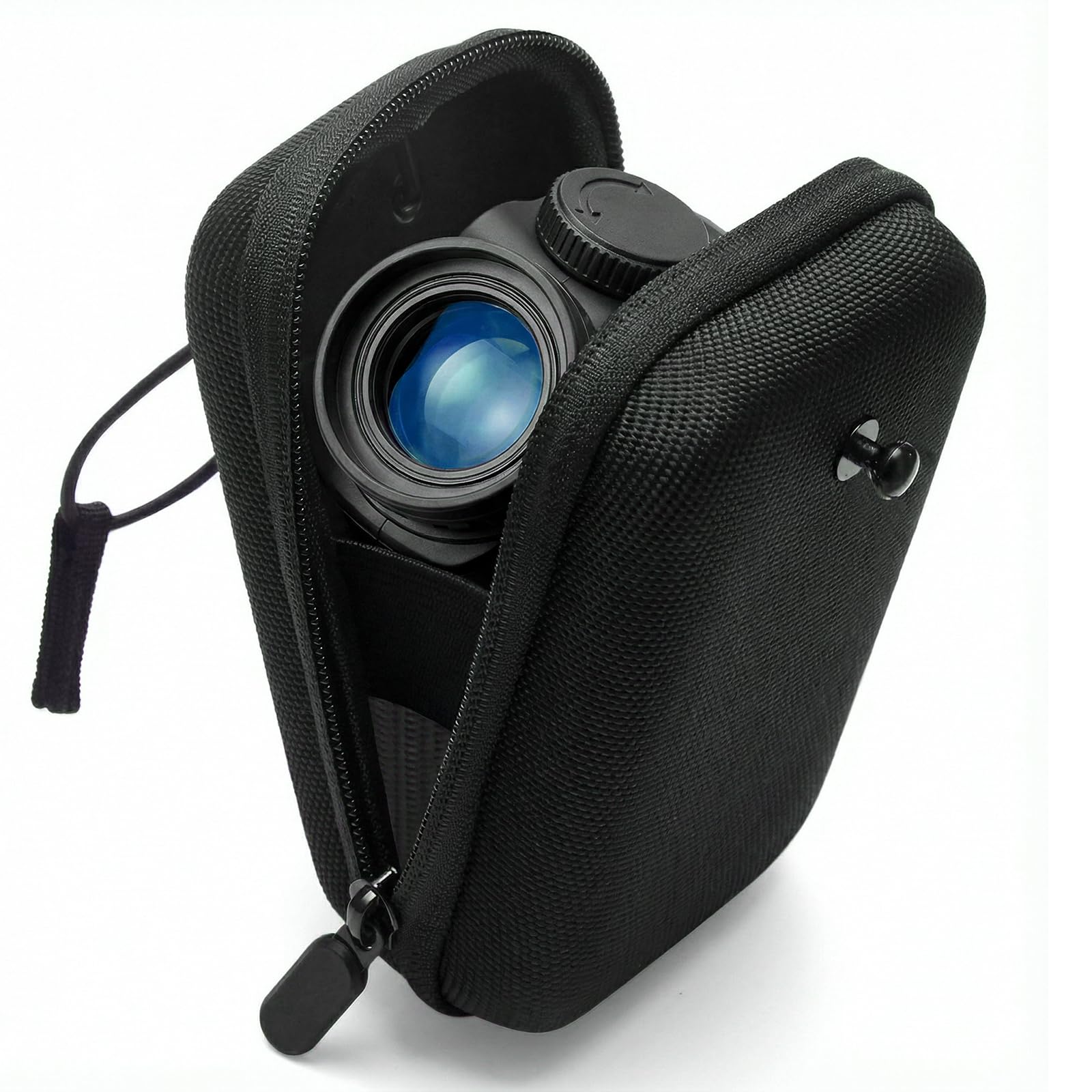 Xindojuz 1 Pack Golf Range Finder Case, Hard Golf Rangefinder Hard Shell Case Universal Range Finder Carry Bag for Most Rangefinders, Shockproof Anti-Scratch Rangefinder Pouch (Black)
