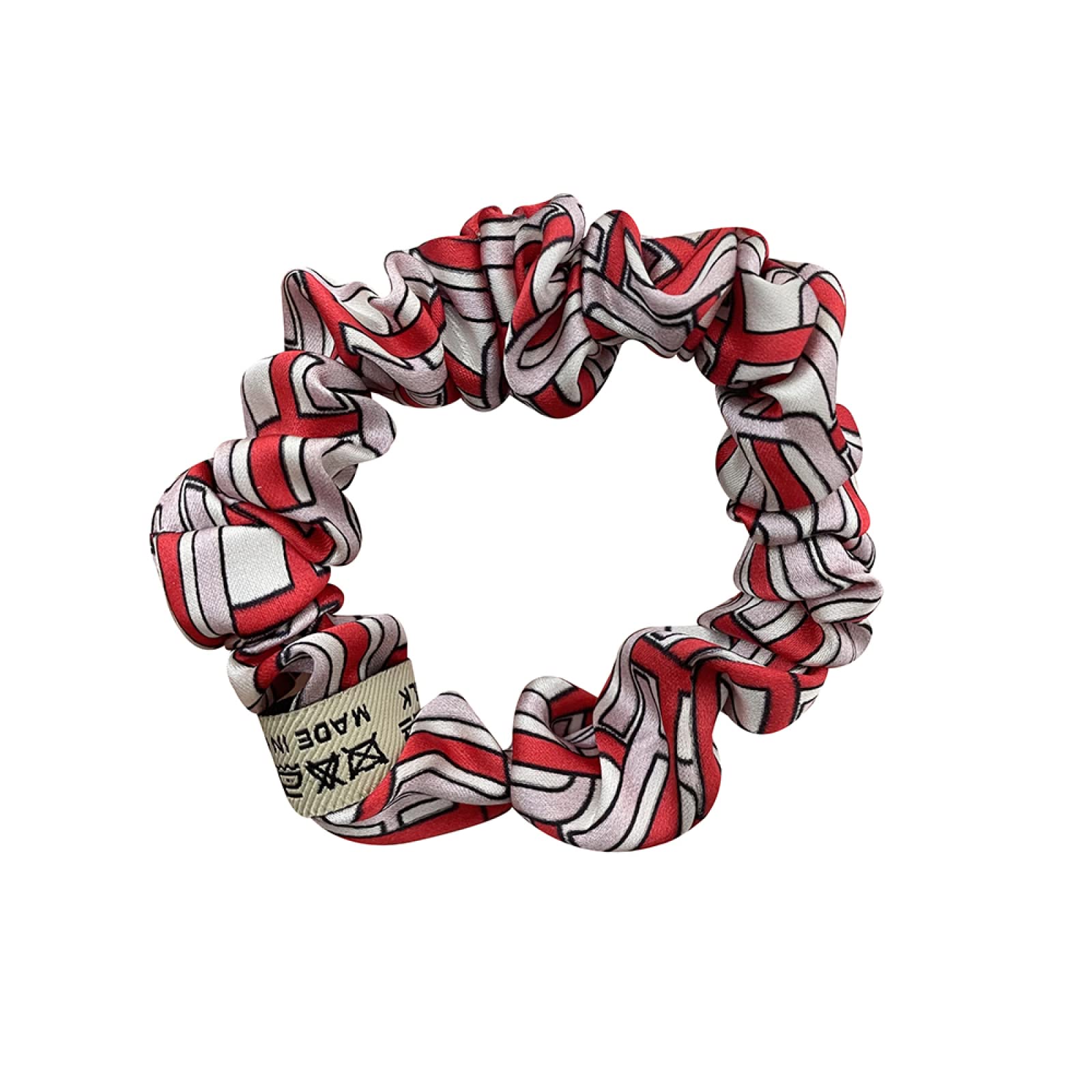 Czysty jedwab 2.5cm Skinnie Scrunchie gumki do włosów liny opaski Scrunchy gumki gumki kucyk dla kobiet dziewczynki akcesoria do włosów, patrz wykres 1 (patrz wykres 3)