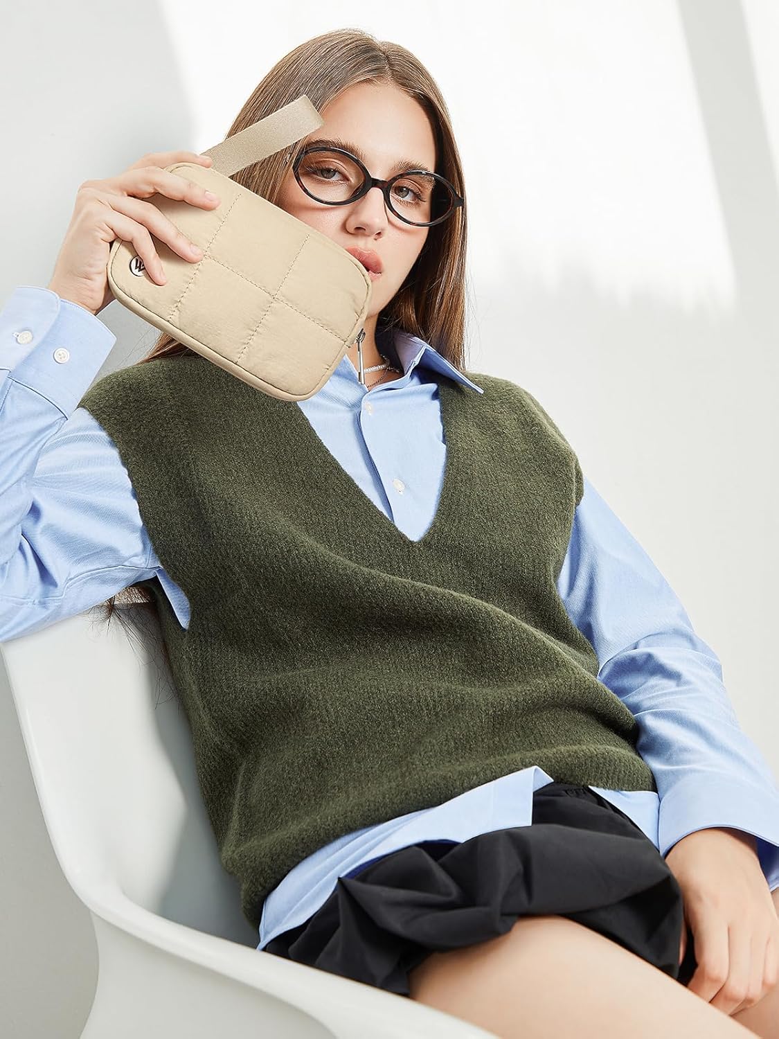 WESTBRONCO Puffer Wristlet Wallets for Women RFID Nylon Wallet with Zipper Quilted Purse for Travel Credit Card Holder Phone - Image 2