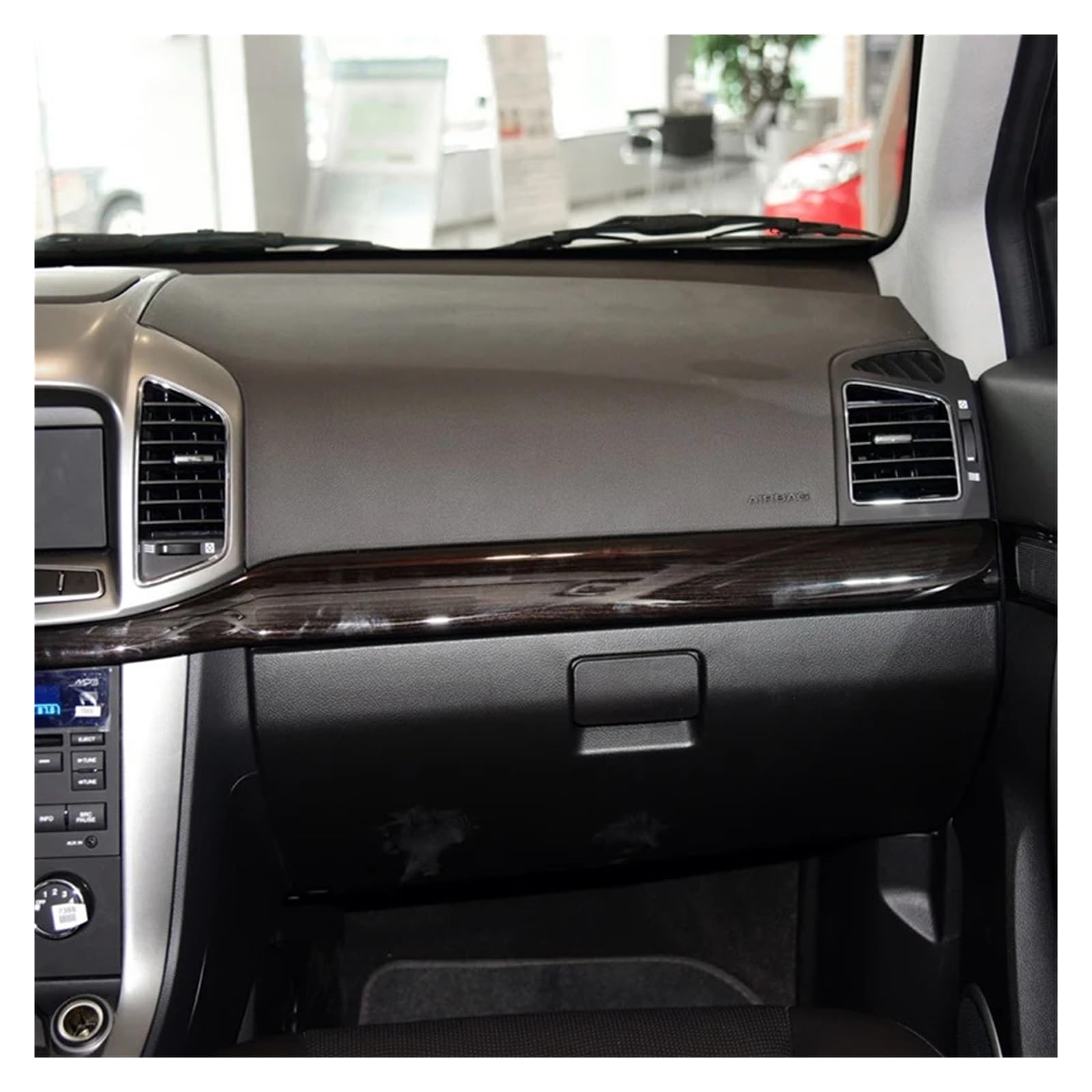 Adatto for Chevrolet Adatto for Captiva Adatto for Opel Adatto for Antara 2006-2017 Vano portaoggetti for auto Serratura Maniglia Coperchio Coperchio Scatola portaoggetti Fibbia Tappo manigli