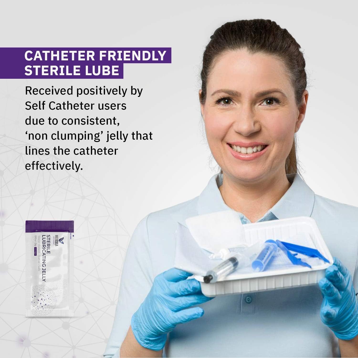 Medcosa Sterile Lubrication Packets Small Lube Packs Personal