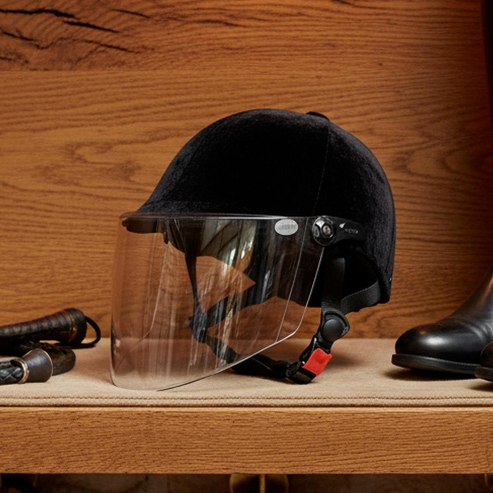 Equestrian Helmet Casco Da Equitazione Cappello per Equitazione con di Regolazione Imbottitura Morbida E Cinturino di Adatto per Bam