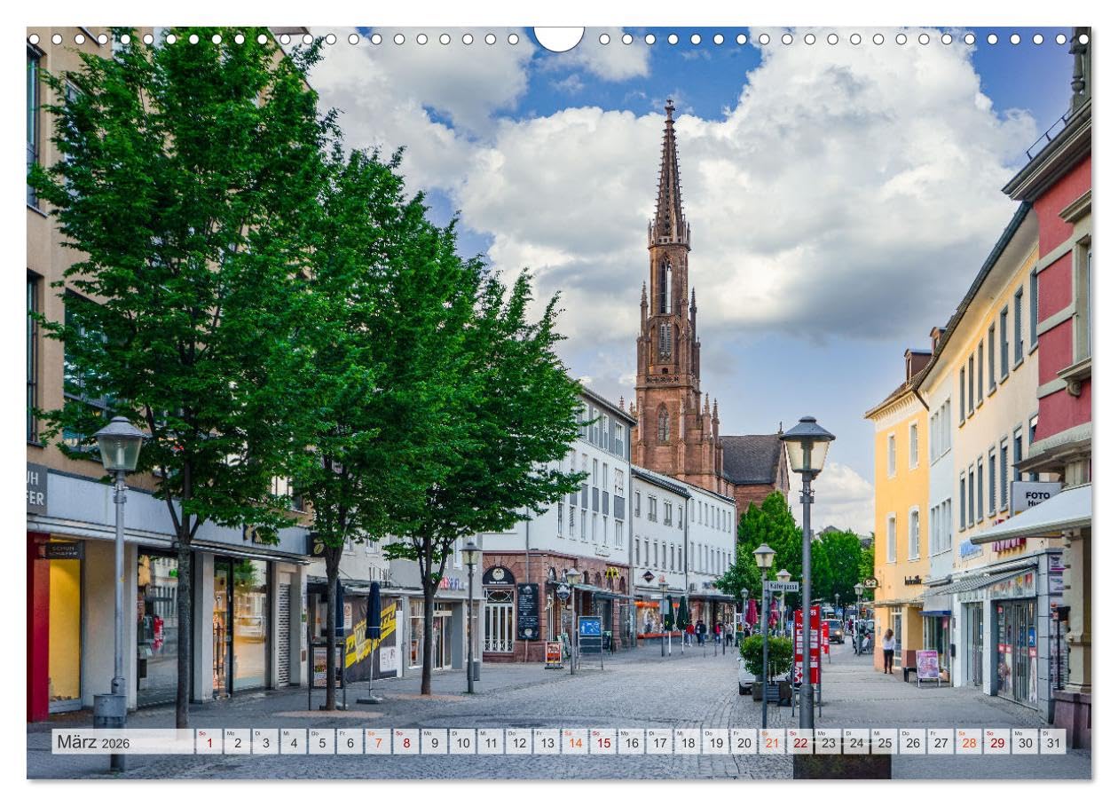 Offenburg Impressionen (Wandkalender 2026 DIN A3 quer), CALVENDO Monatskalender: Zwölf wunderschöne Bilder der Stadt Offenburg