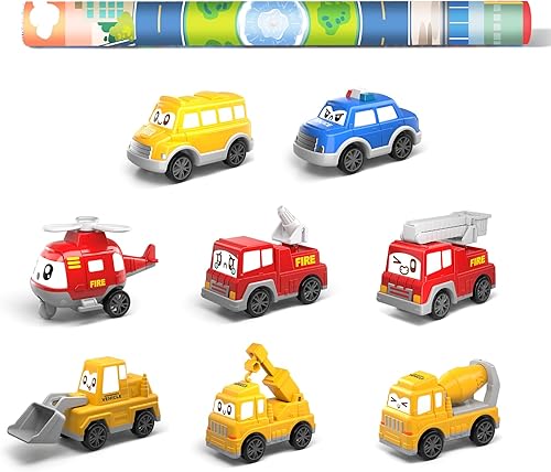 Bennol Juguetes para bebés y niños pequeños, 8 piezas de juguete y tapete de juego, bolsa de almacenamiento de tapete de juego, regalo de cumpleaños