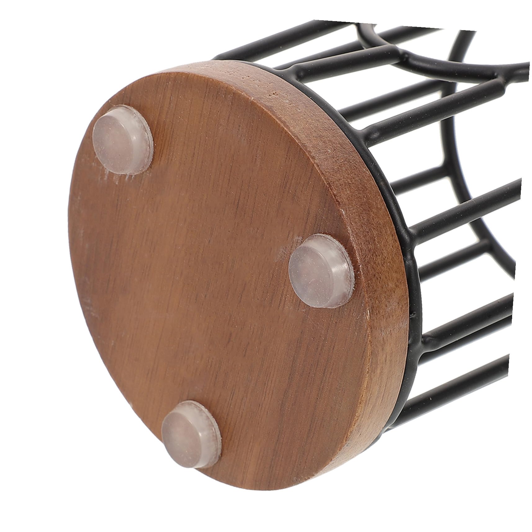 Porta Bicchieri Carta Nero con Base in Legno e Struttura in Ferro Organizer da Tavolo per Tazze USA e Getta Supporto Compatto per Cucina Ufficio Bar e Cafeteria