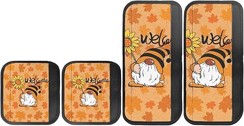 Miniatura 20 de Juego de 4 fundas protectoras de repuesto para manija de puerta de refrigerador con temática de té de la tarde para microondas, horno, refrigerador