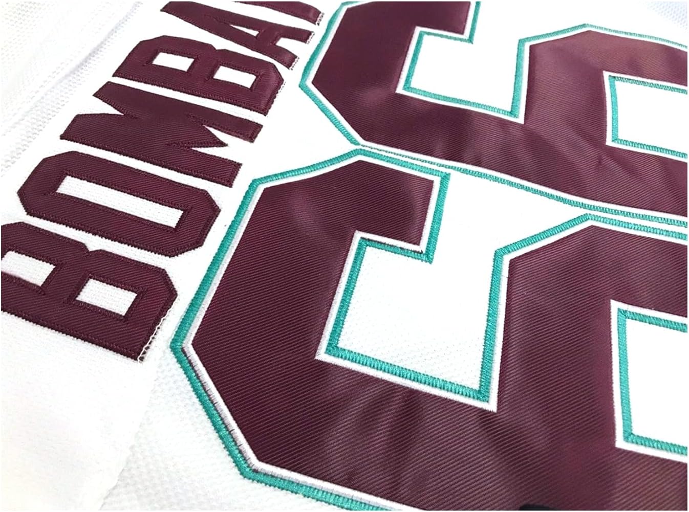 Men's Hockey Jersey Ducks Ice Hockey Jerseys White Color Size S-XXXL
