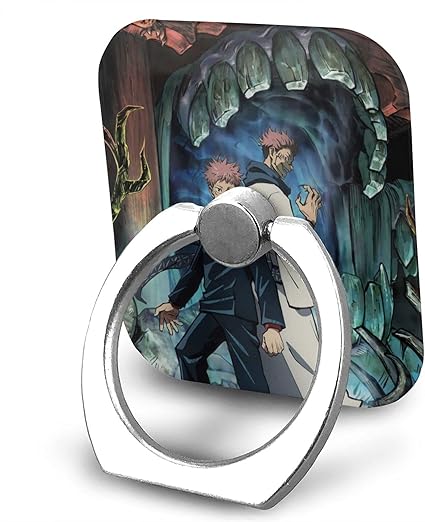 Amazon スマホリング 呪術廻戦 人気 かわいい デザイン おしゃれ 方形 エアバッグホルダー ホールドリング 指輪リング 落下防止 片手操作 スタンド機能 薄型 リングスタンド バンカーリング リング スタンド機能 かっこいい 携帯便利 各機種適用 家電 カメラ