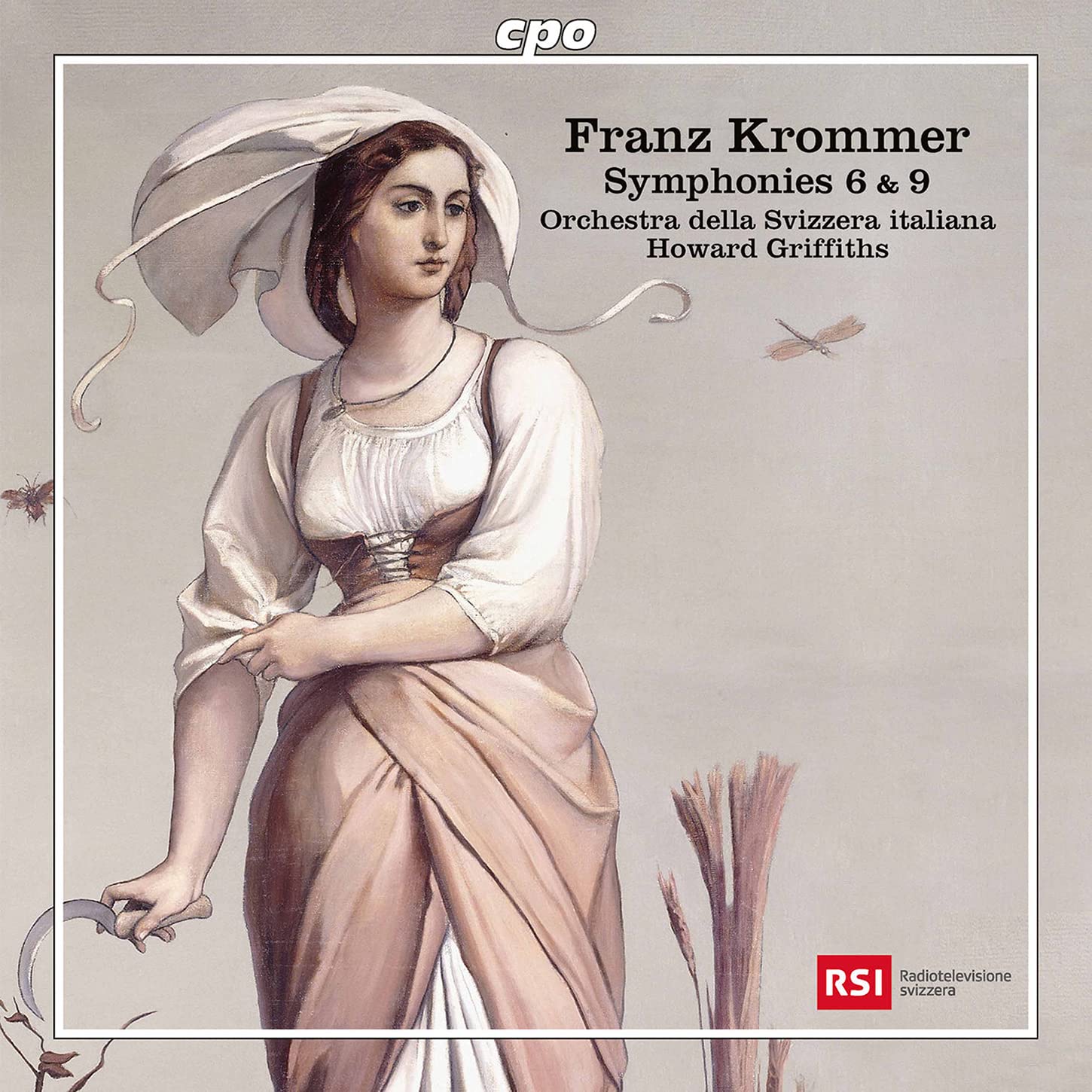 Franz Krommer Symphonies 6 & 9 by Orchestra Della Svizzera Italiana NEW CD