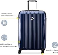 Vista 121 de Delsey Paris - Helium Aero - Maletas con laterales rígidos expandibles con ruedas giratorias, Rojo ladrillo