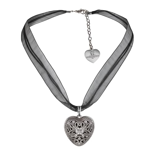 BAVARIA TRACHTEN Oktoberfest Accessories Ribbon necklace - Black