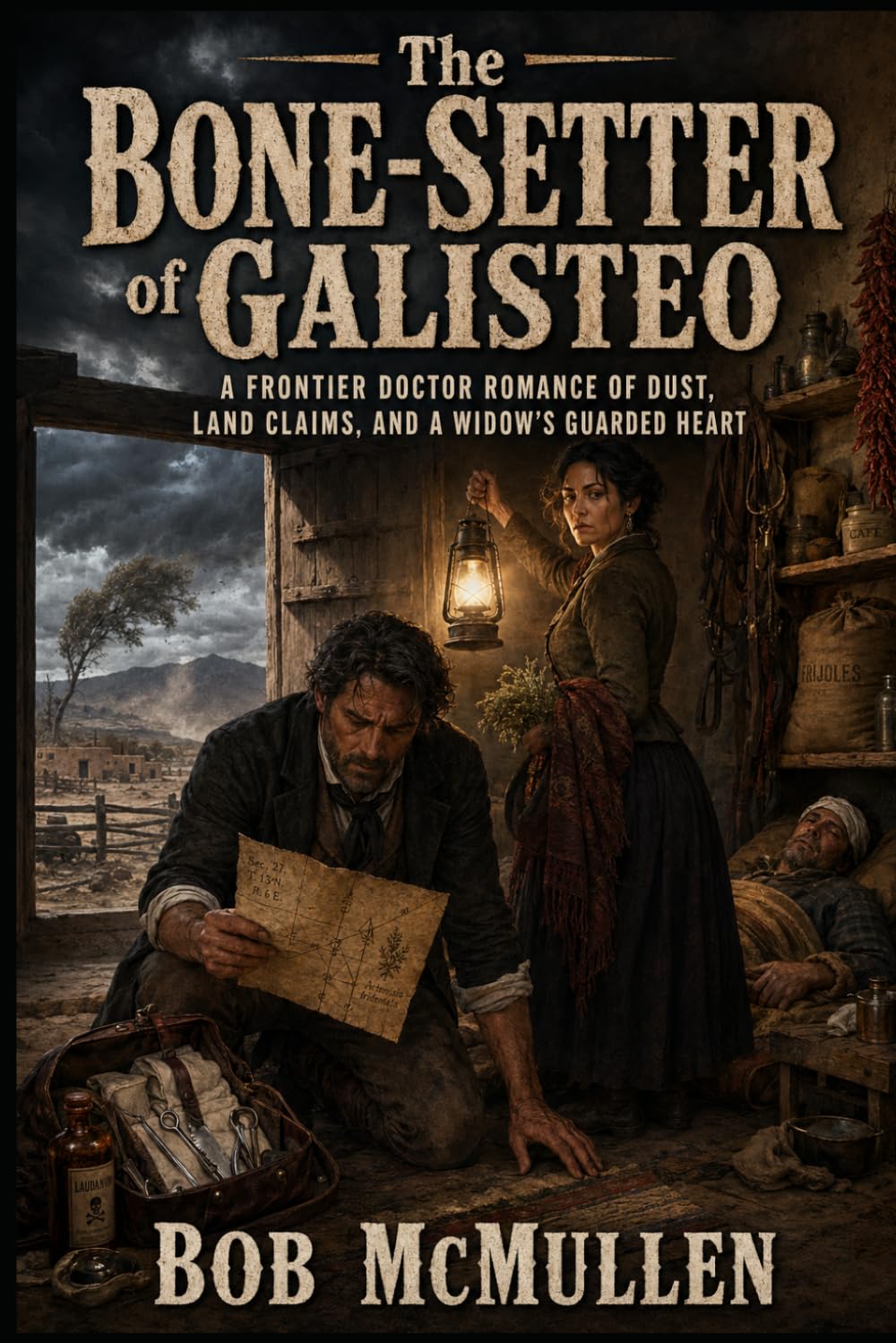 The Bone-Setter of Galisteo: A Frontier Doctor Romance of Dust, Land Claims, and a Widow’s Guarded Hear (Mesa Bones & Bitterroot)