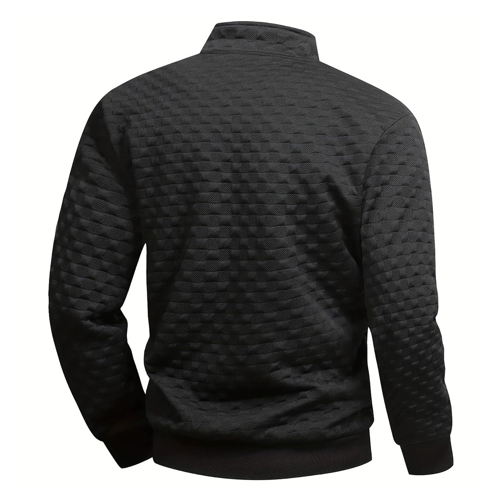 Sudaderas con Capucha Corta Sudadera Holgada Sin Y Media Cremallera para Hombre, Nueva, De Primavera Otoño Navidad Familia Parka Hombre Jersey Manga Oversize Chandal Completo Camisas