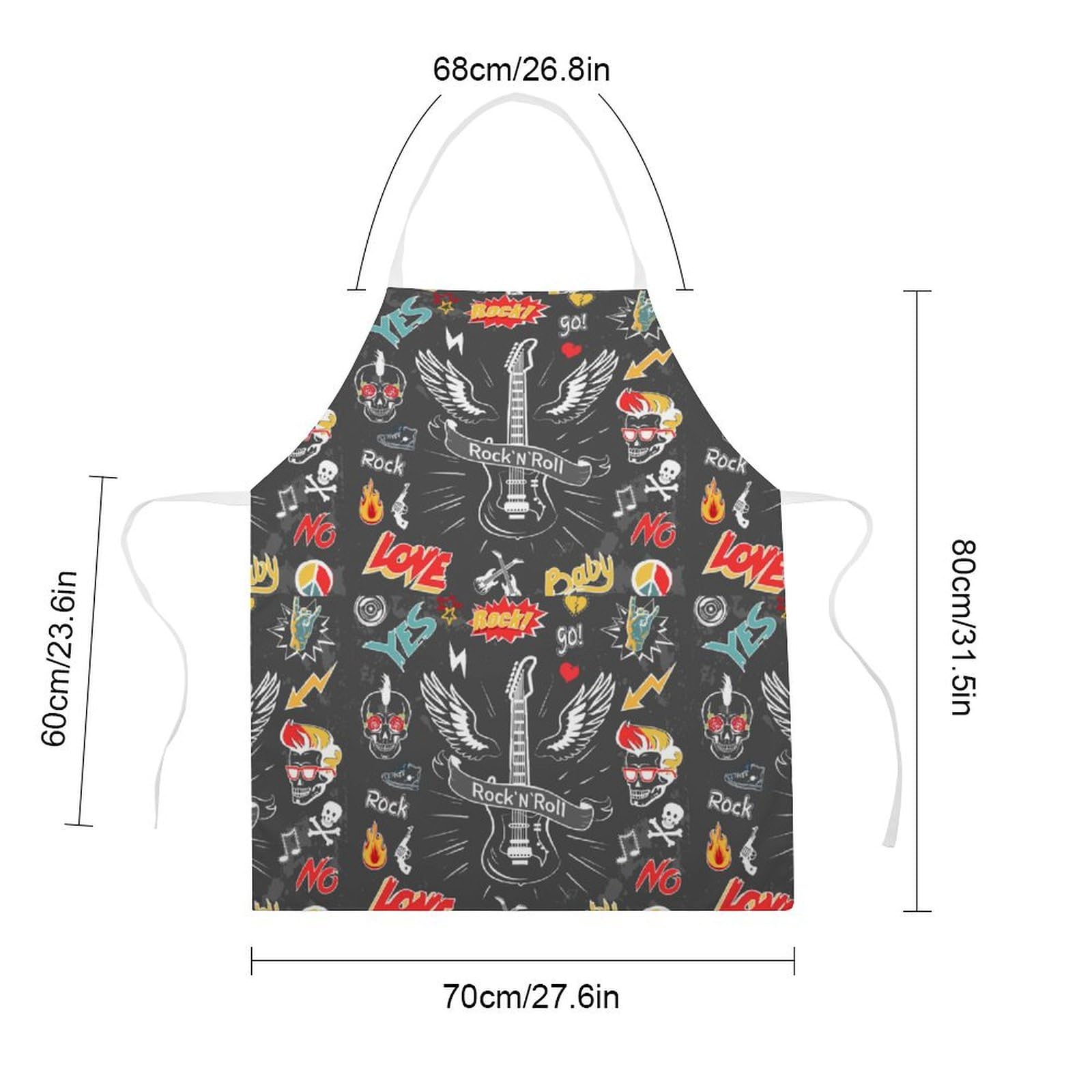 ミュージシャン Rockon social club KEEP CALM APRON ミュージシャン Rockon social club KEEP CALM APRON Rockon