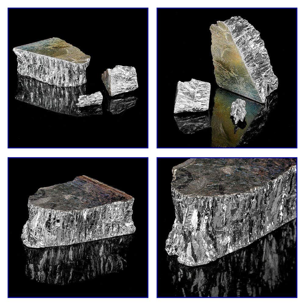 Bismuto Metallo 99,99% Puro 1KG Crystal Fr Making Crystals Pesca Esche