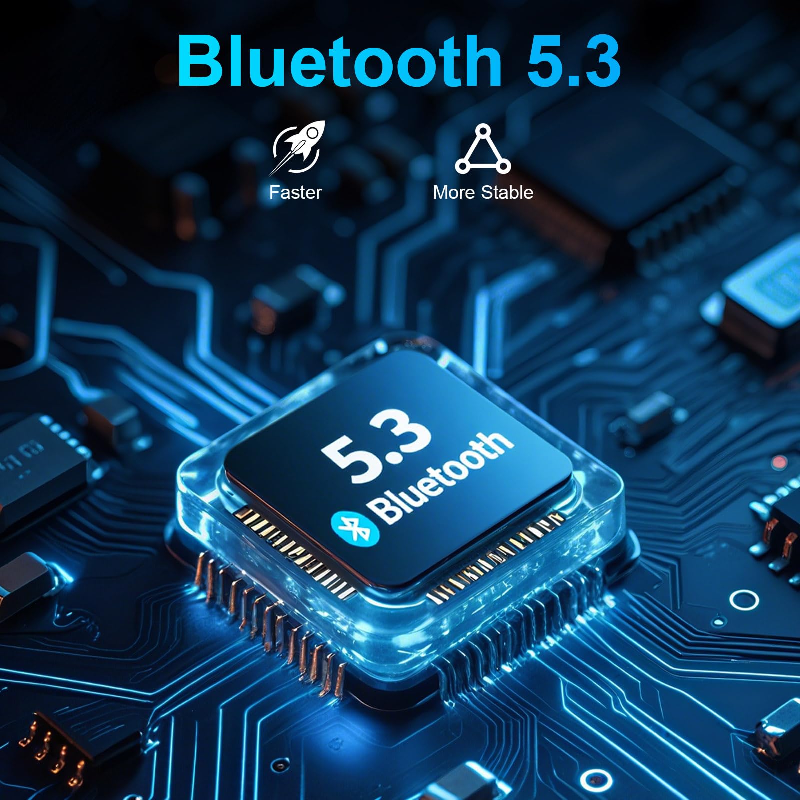 ZIOCOM Adaptateur Bluetooth USB-C pour PS5, dongle Bluetooth 5.3 avec APTX Faible Latence et aptX-Adaptive, émetteur Audio sans Fil pour Casque, Non Compatible avec Clavier/Souris/télévision (Noir)