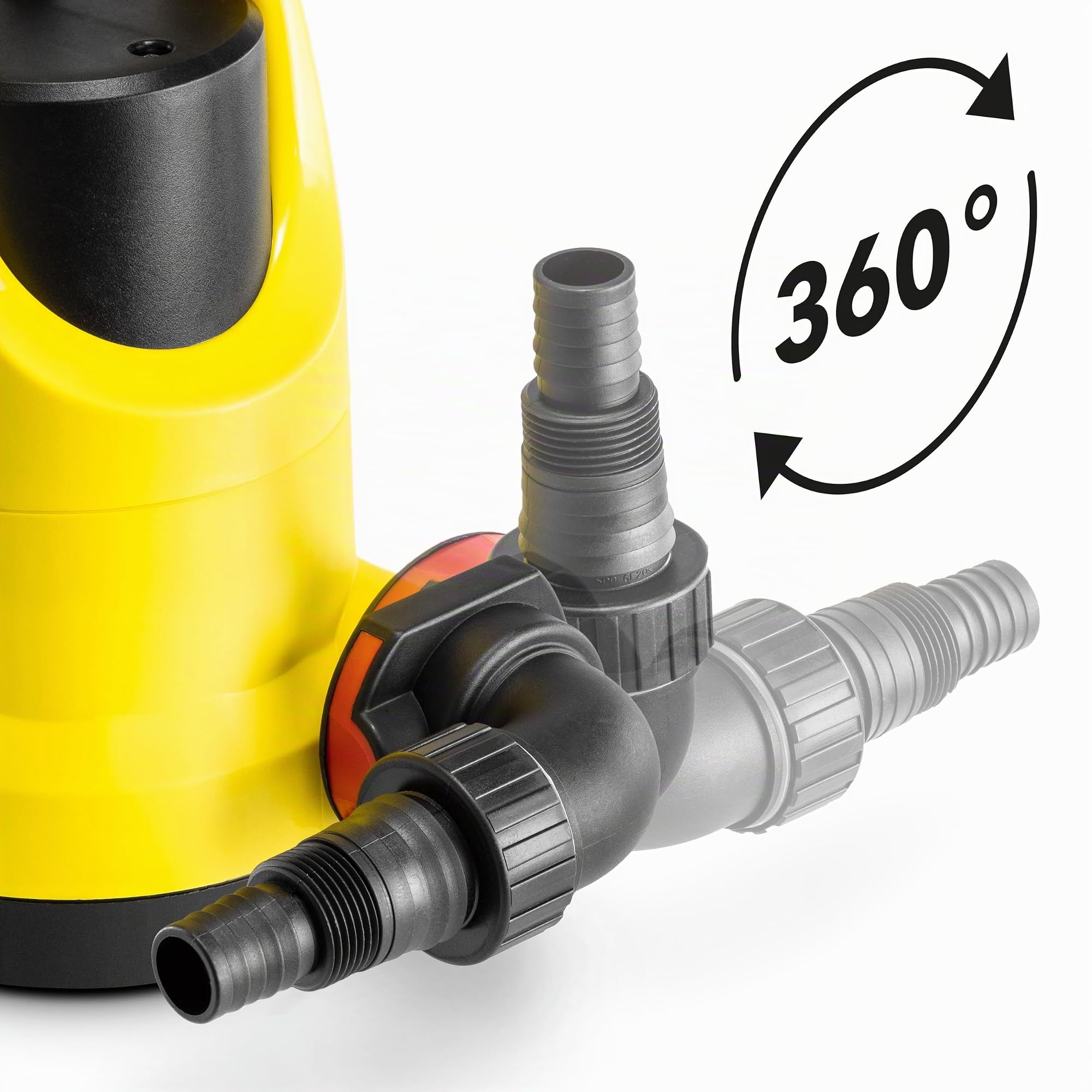 TROTEC Bomba Sumergible de Agua Clara TWP 4006 E Potente Potencia de 400 W para bombear hasta 7.300 litros por Hora