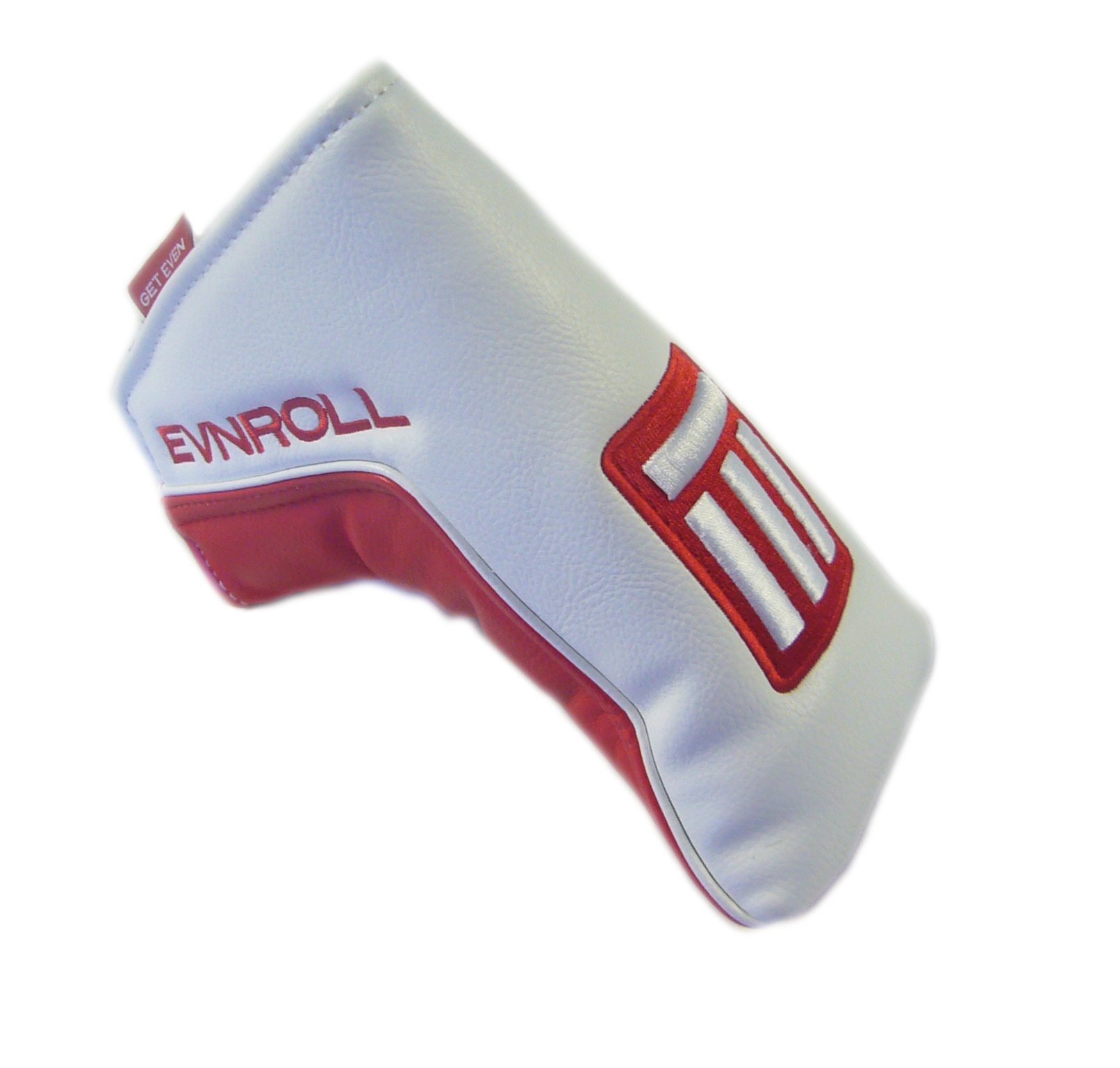 New Evnroll Red/White Magnetic Blade Putter Headcover
