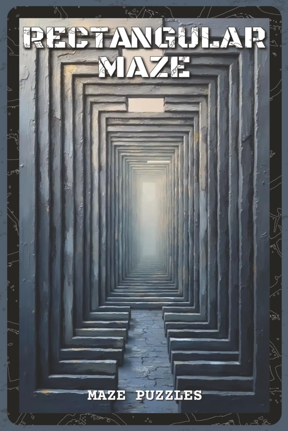 Rectangular Maze Puzzles: Maze Puzzles with Easy to Read about Logic Paths, Focus Challenges, and Brain Training | 6x9 inches, 110 pages | 55 Puzzles ... and Puzzle Lovers (VDS Maze Puzzle Series)