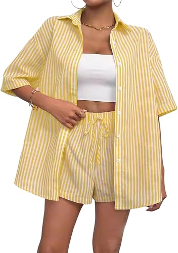 SamLng 2 Piece Sets For Women Vacation Outfits Short Women'S