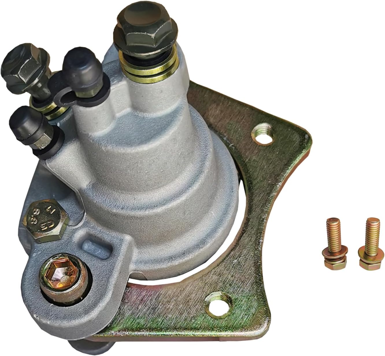 Rear Brake Master Caliper Assembly Fits for Polaris Sportsman 400 450 500 600 700 800 with Pads Repl.# 1910690 1911075