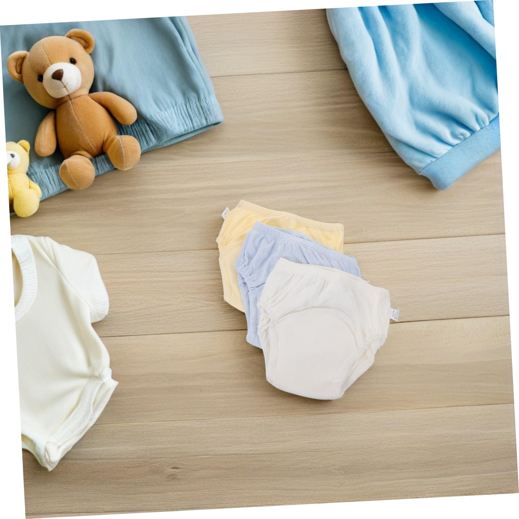 Calzoncillos de Entrenamiento para Niño, Algodón, Talla 110, 3 Piezas