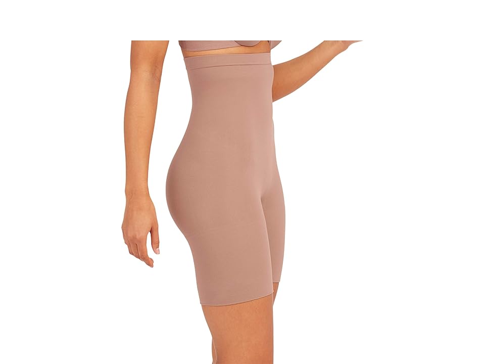 Spanx Shapewear For Women Tummy Control HighWaisted Power Short (Cafe Au Lait) Women's