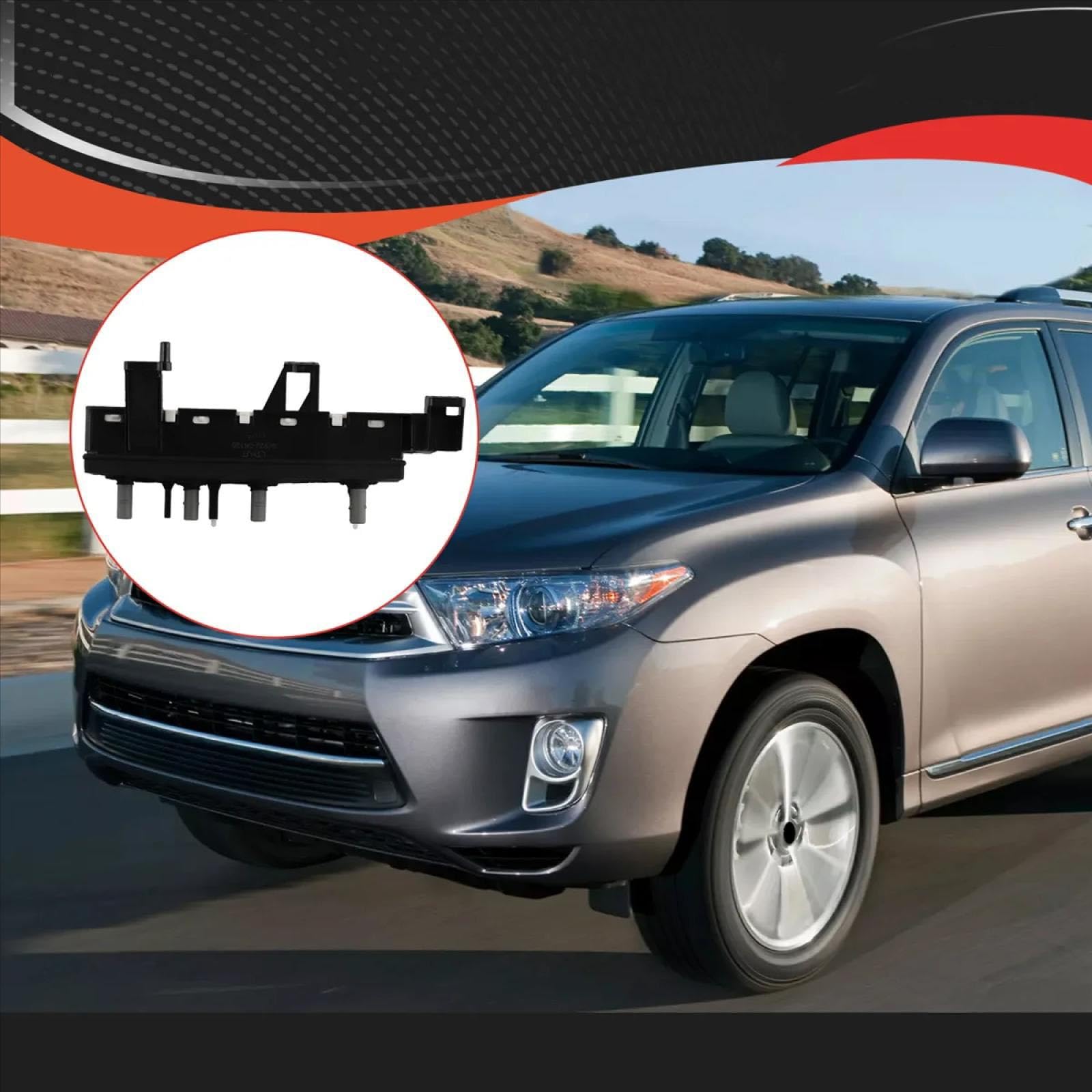 Elektrischer Sitzschalter für Toyota Highlander Camry RAV4 Highlander, linker Fahrersitz, elektrischer Verstellschalter 84922-06120/8492206120