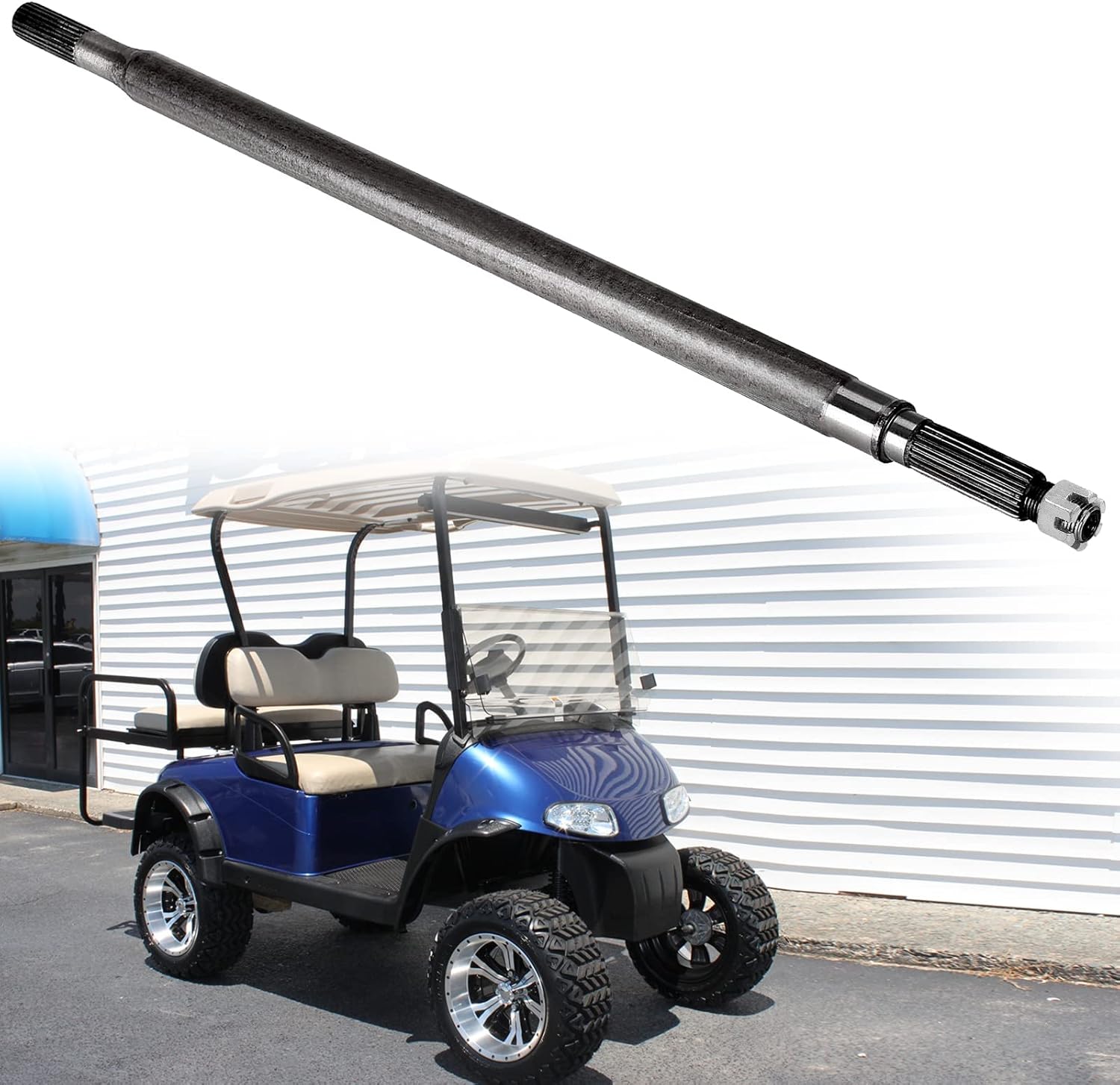 EZGO Driver Side/Passenger Side Rear Axle Shaft for EZGO