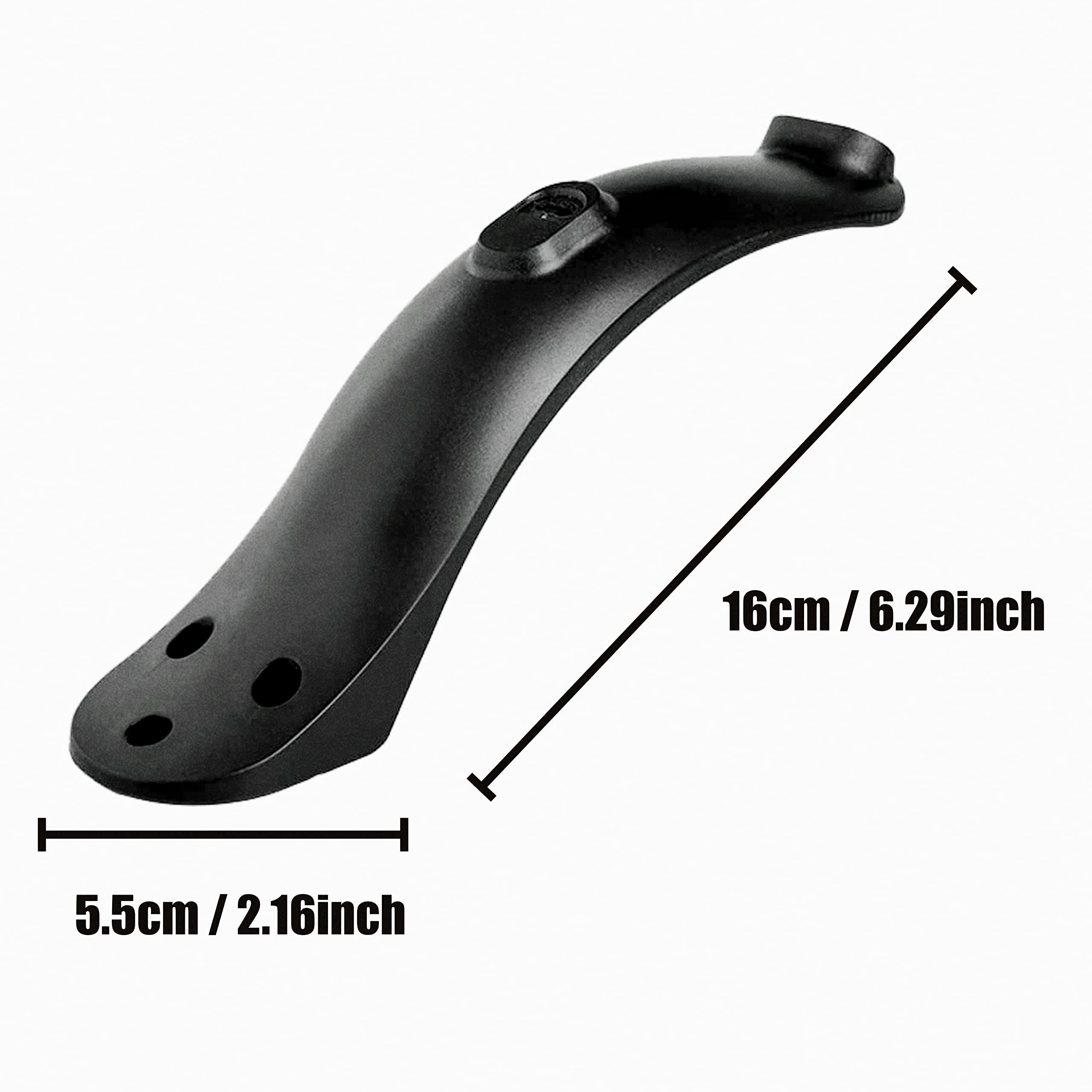 Parafango Posteriore Di Ricambio Per Scooter Elettrico M365 PRO2 - Materiale ABS+PC, Resistente, Aggiornamento (Con O Senza Gancio)