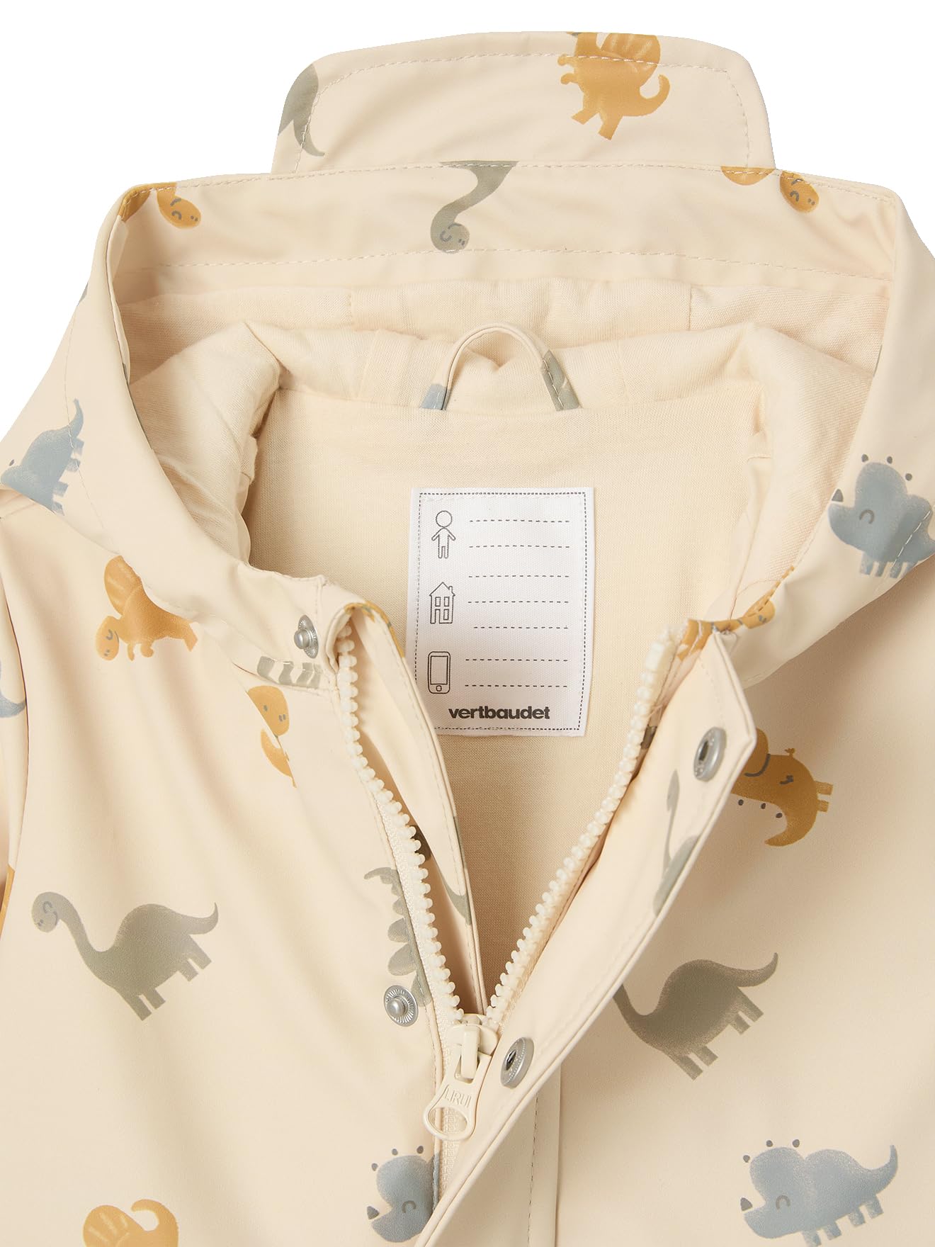 VERTBAUDET Ciré à capuche bébé motifs dinosaures