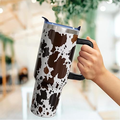 Miniatura 9 de Vaso de 40 onzas con asa y pajita, botella de agua Corgi Stuff de acero inoxidable con aislamiento de Corgi, taza de viaje de café Corgi, regalos