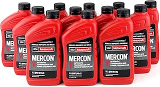Motorcraft XT5QMC Mercon V Automatic Transmission Fluid - Case of 12 Quarts