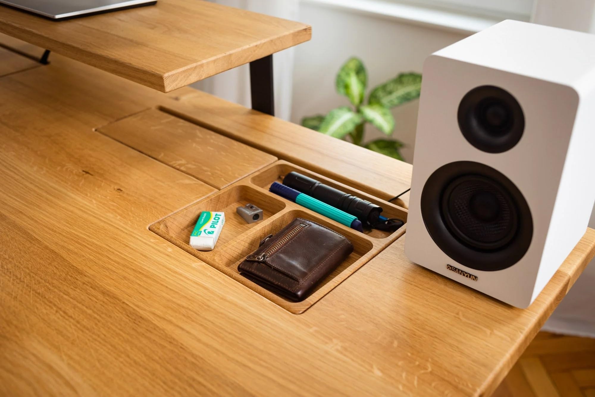 ErgoHide Desk organizer (Eichenholz)