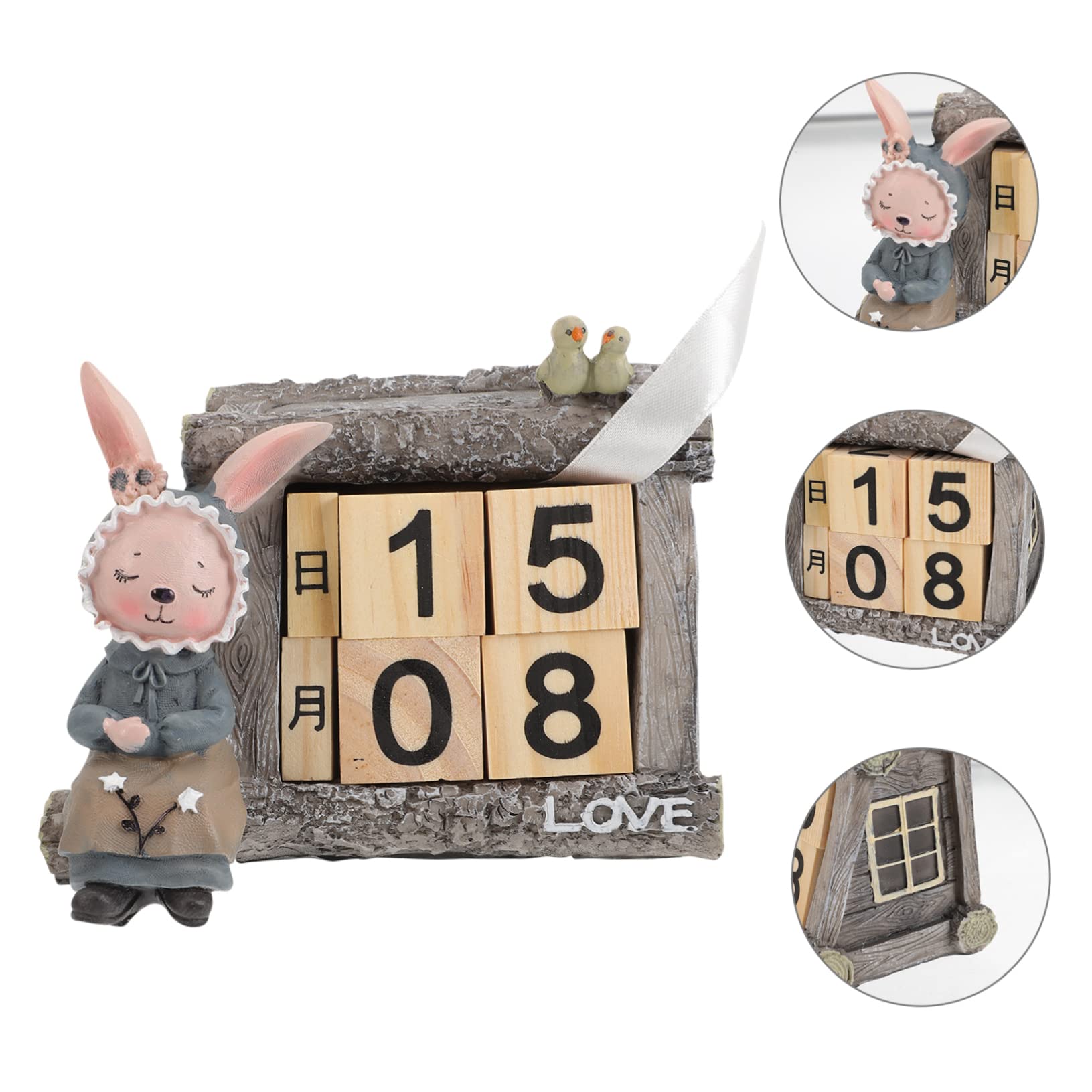 3 pezzi Calendario Conto alla rovescia Blocchi Natale L'ufficio Calza imbottita Decorazioni per la tavola di nozze Decorazioni per l'ufficio Decorazioni per la casa Decorazioni da tavolo per