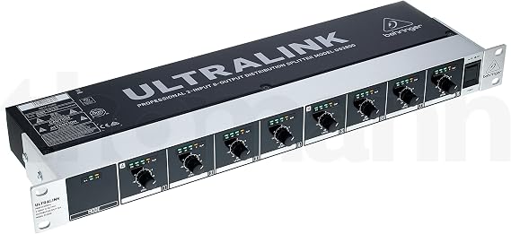 Behringer DS2800 Professional 2-Input 8-Output Distribution Splitter