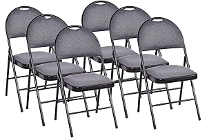 Pristine Padded Folding Chairs for Comfort and Convenience